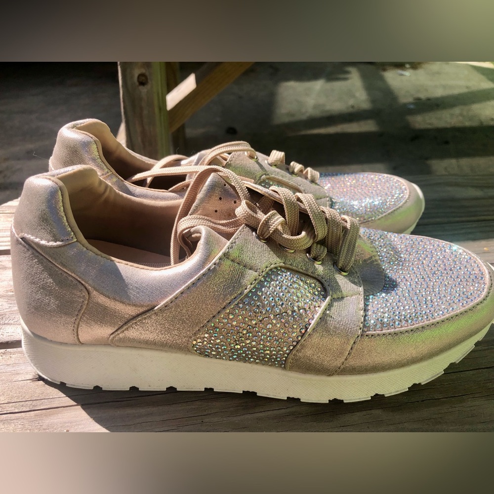 Rare inc international sparkle shoes! Amazing! Size 8M